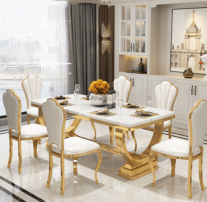 Bàn ăn laviehome (1 bàn + 6 ghế)