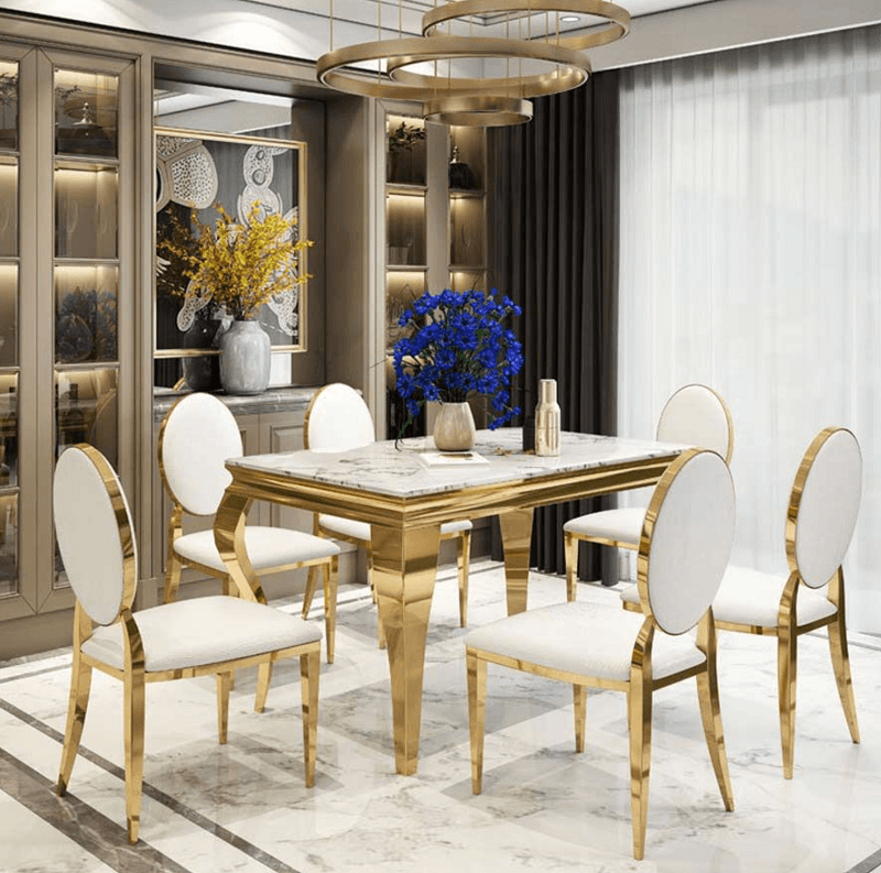 Bàn ăn laviehome (1 bàn + 6 ghế)