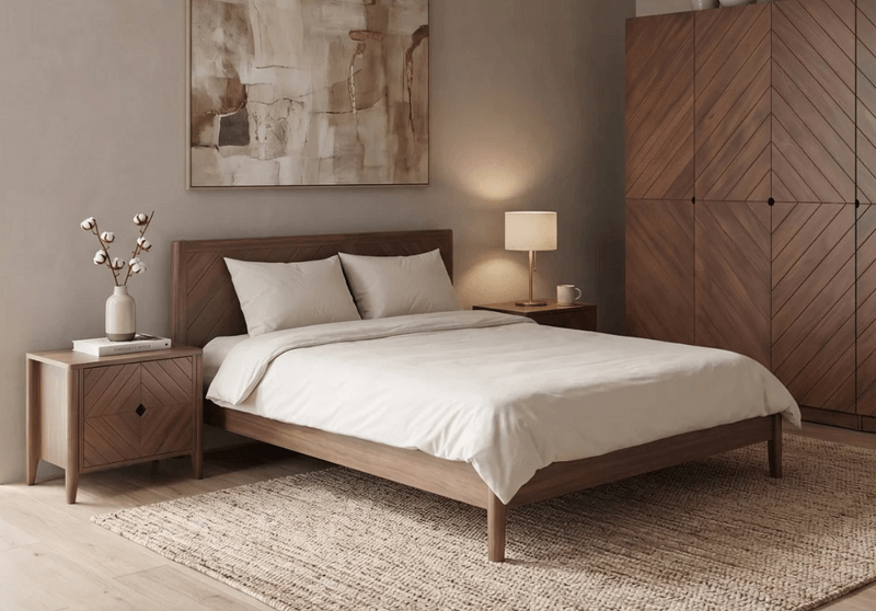 Giường Ngủ Gỗ Tự Nhiên MOHO HOBRO 301